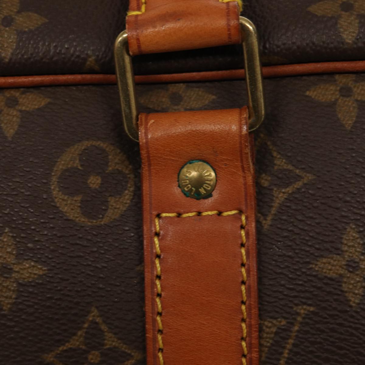 LOUIS VUITTON Monogram Sirius 55 Boston Bag M41404 LV Auth 87447