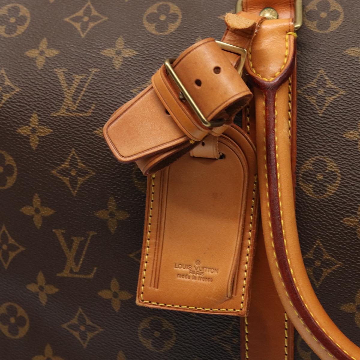 LOUIS VUITTON Monogram Sirius 55 Boston Bag M41404 LV Auth 87447