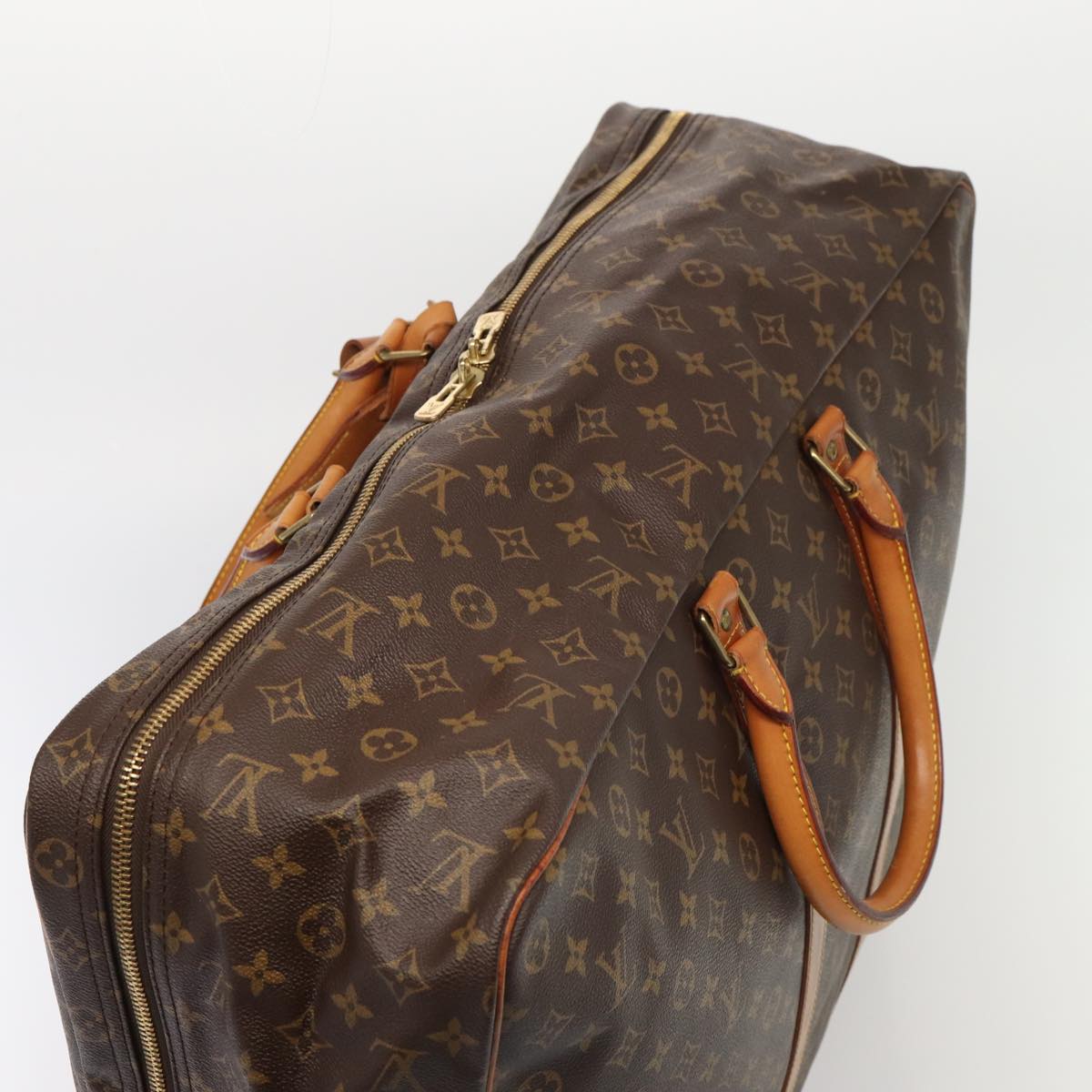 LOUIS VUITTON Monogram Sirius 55 Boston Bag M41404 LV Auth 87447