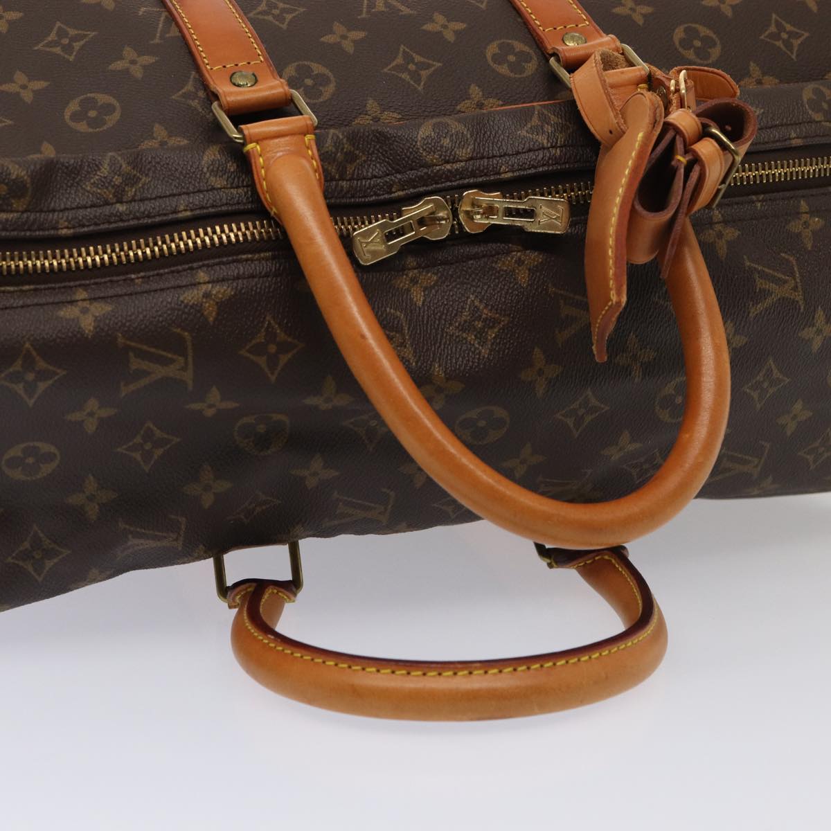 LOUIS VUITTON Monogram Sirius 55 Boston Bag M41404 LV Auth 87447