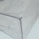 HERMES Vinyl Kelly Hand Bag Vinyl Clear Auth 87450-14