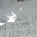 HERMES Vinyl Kelly Hand Bag Vinyl Clear Auth 87450-10