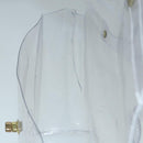 HERMES Vinyl Kelly Hand Bag Vinyl Clear Auth 87450-19