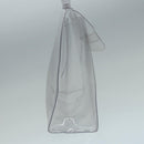 HERMES Vinyl Kelly Hand Bag Vinyl Clear Auth 87450-4