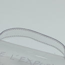HERMES Vinyl Kelly Hand Bag Vinyl Clear Auth 87450-8