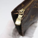 LOUIS VUITTON Monogram Bucket PM Accessory Pouch LV Auth 87451-9
