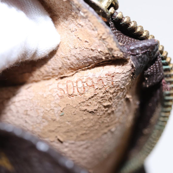 LOUIS VUITTON Monogram Bucket PM Accessory Pouch LV Auth 87451