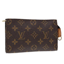 LOUIS VUITTON Monogram Bucket PM Accessoire Pouch LV Auth 87451-2