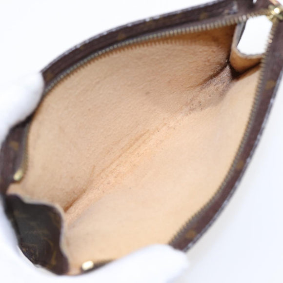 LOUIS VUITTON Monogram Bucket PM Accessory Pouch LV Auth 87454