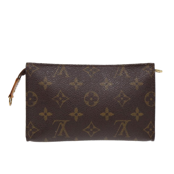 LOUIS VUITTON Monogram Bucket PM Accessory Pouch LV Auth 87454