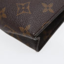 LOUIS VUITTON Monogram Poche Toilette 15 Pouch M47546 LV Auth 87457-15