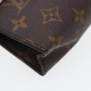 LOUIS VUITTON Monogram Poche Toilette 15 Pouch M47546 LV Auth 87457-14