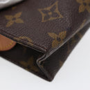 LOUIS VUITTON Monogram Poche Toilette 15 Pouch M47546 LV Auth 87458-7