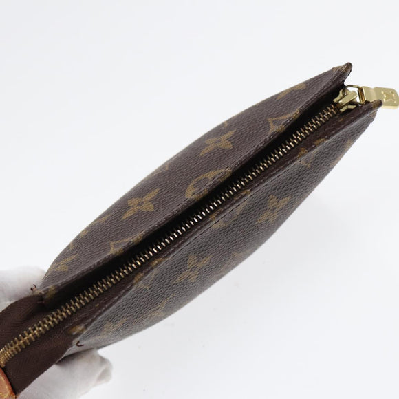 LOUIS VUITTON Monogram Poche Toilette 15 Pouch M47546 LV Auth 87458