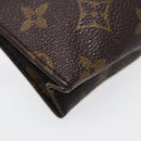 LOUIS VUITTON Monogram Poche Toilette 15 Pouch M47546 LV Auth 87458-15