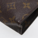 LOUIS VUITTON Monogram Poche Toilette 15 Pouch M47546 LV Auth 87459-15