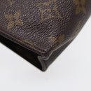 LOUIS VUITTON Monogram Poche Toilette 15 Pouch M47546 LV Auth 87459-16