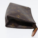 LOUIS VUITTON Monogram Poche Toilette 15 Pouch M47546 LV Auth 87459-3