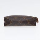 LOUIS VUITTON Monogram Poche Toilette 15 Pouch M47546 LV Auth 87459-6