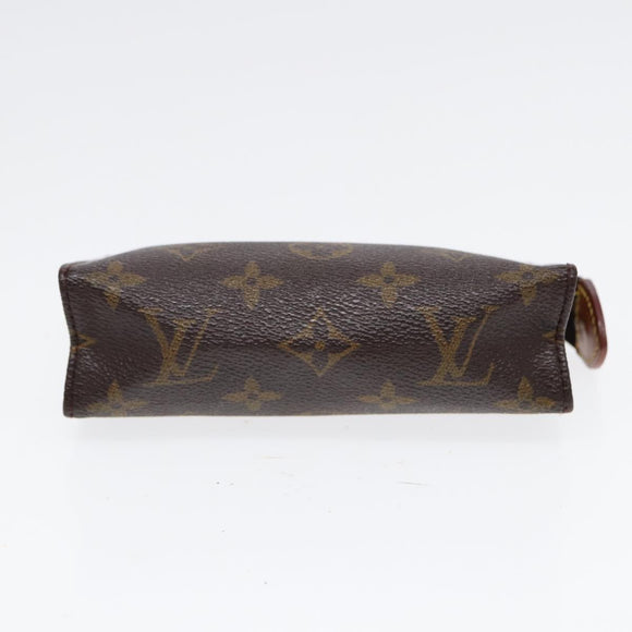LOUIS VUITTON Monogram Poche Toilette 15 Pouch M47546 LV Auth 87459
