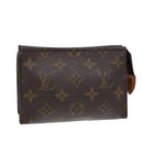 LOUIS VUITTON Monogram Poche Toilette 15 Pouch M47546 LV Auth 87460-1