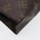LOUIS VUITTON Monogram Poche Toilette 15 Pouch M47546 LV Auth 87460-16
