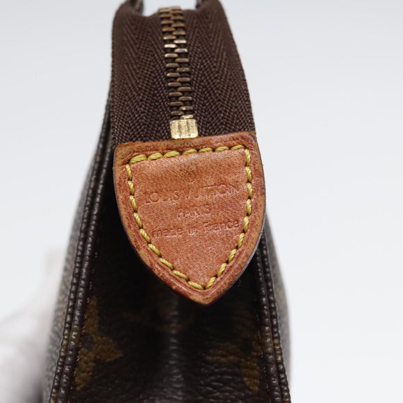 LOUIS VUITTON Monogram Poche Toilette 15 Pouch M47546 LV Auth 87460