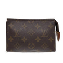 LOUIS VUITTON Monogram Poche Toilette 15 Pouch M47546 LV Auth 87460-13