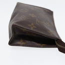 LOUIS VUITTON Monogram Poche Toilette 15 Pouch M47546 LV Auth 87460-3