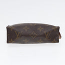 LOUIS VUITTON Monogram Poche Toilette 15 Pouch M47546 LV Auth 87460-6