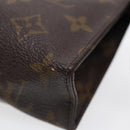 LOUIS VUITTON Monogram Poche Toilette 15 Pouch M47546 LV Auth 87460-7