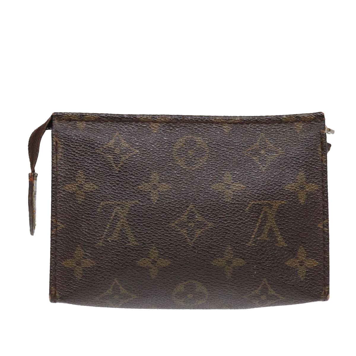 LOUIS VUITTON Monogram Poche Toilette 15 Pouch M47546 LV Auth 87461 - 0