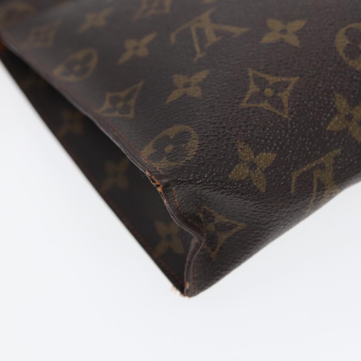 LOUIS VUITTON Monogram Poche Toilette 26 Pouch M47542 LV Auth 87462