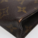 LOUIS VUITTON Monogram Poche Toilette 15 Pouch M47546 LV Auth 87463-15