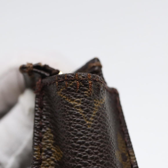 LOUIS VUITTON Monogram Poche Toilette 15 Pouch M47546 LV Auth 87463