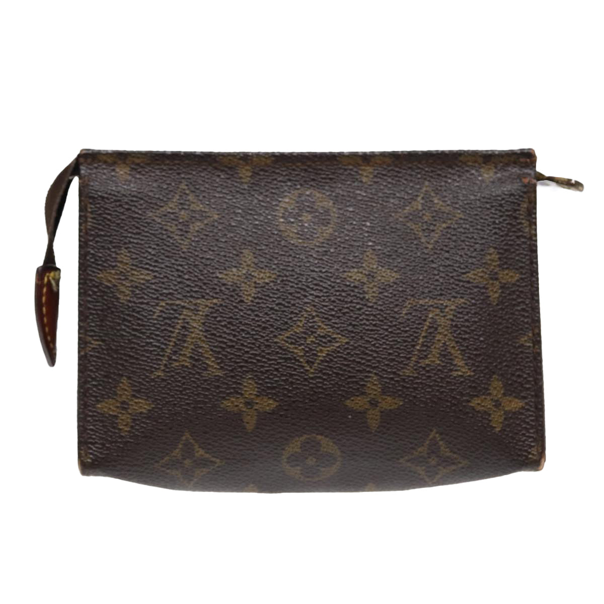 LOUIS VUITTON Monogram Poche Toilette 15 Pouch M47546 LV Auth 87463 - 0