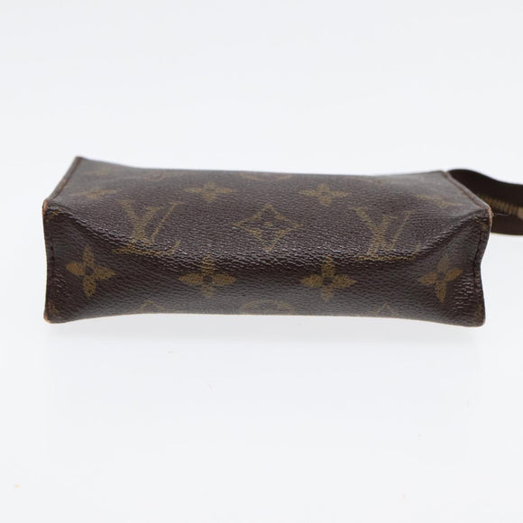 LOUIS VUITTON Monogram Poche Toilette 15 Pouch M47546 LV Auth 87463