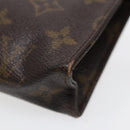 LOUIS VUITTON Monogram Poche Toilette 15 Pouch M47546 LV Auth 87463-7