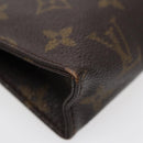 LOUIS VUITTON Monogram Poche Toilette 15 Pouch M47546 LV Auth 87463-14