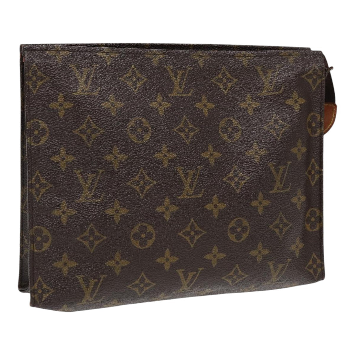 LOUIS VUITTON Monogram Poche Toilette 26 Pouch M47542 LV Auth 87464