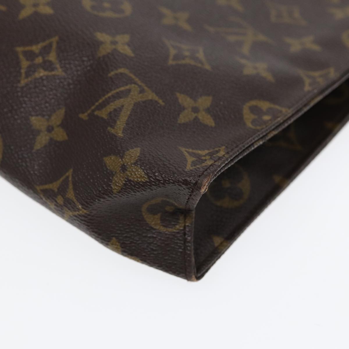 LOUIS VUITTON Monogram Poche Toilette 26 Pouch M47542 LV Auth 87464