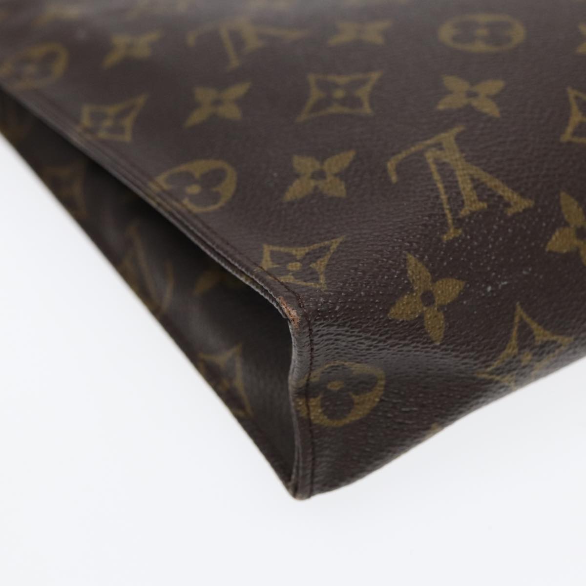 LOUIS VUITTON Monogram Poche Toilette 26 Pouch M47542 LV Auth 87464