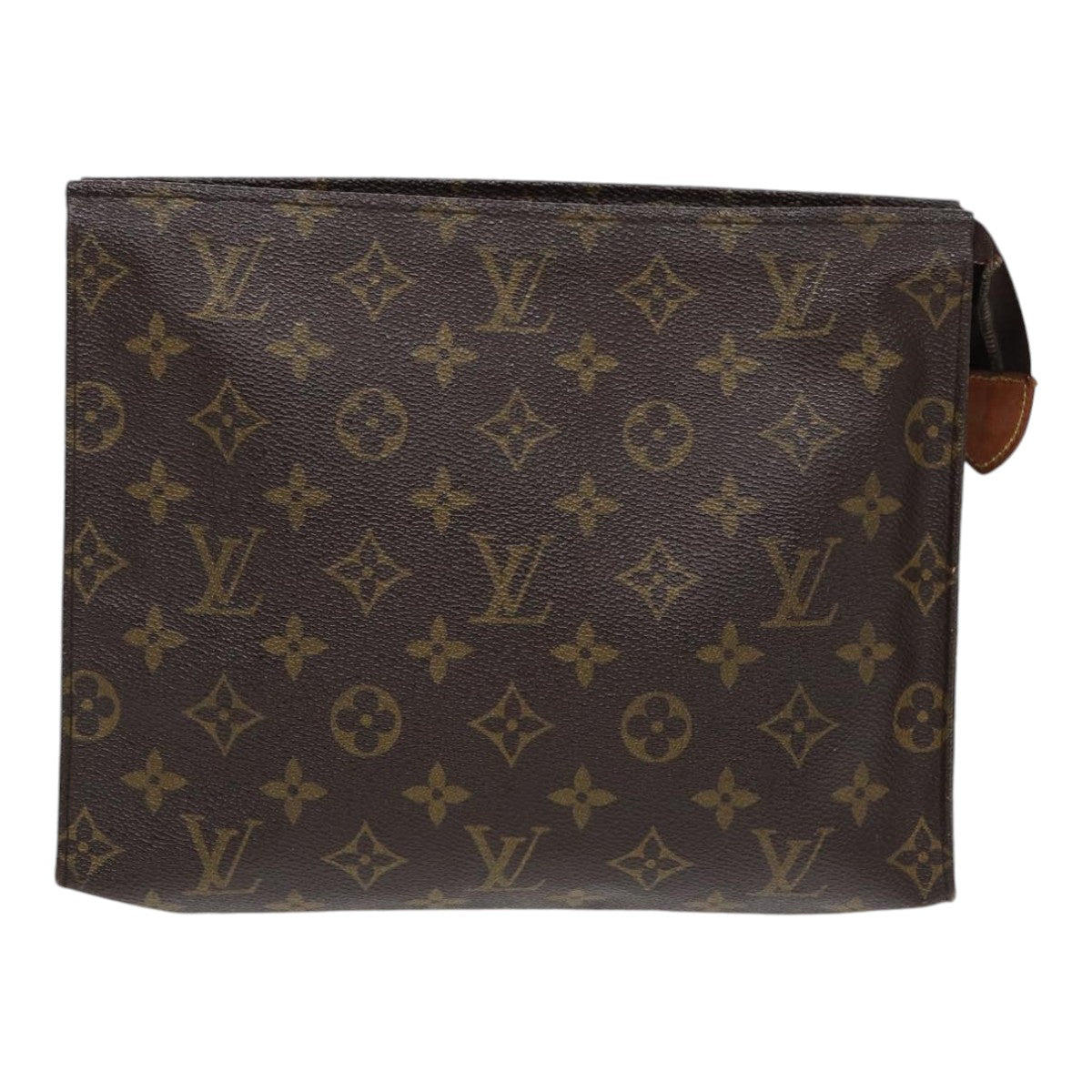 LOUIS VUITTON Monogram Poche Toilette 26 Pouch M47542 LV Auth 87464