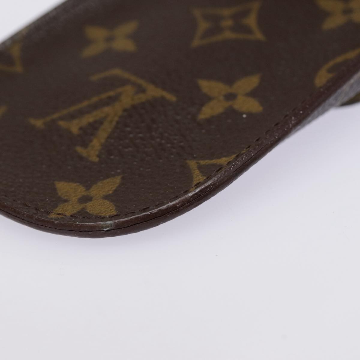 LOUIS VUITTON Monogram Etui Lunette Rabat Glasses Case M62970 LV Auth 87475