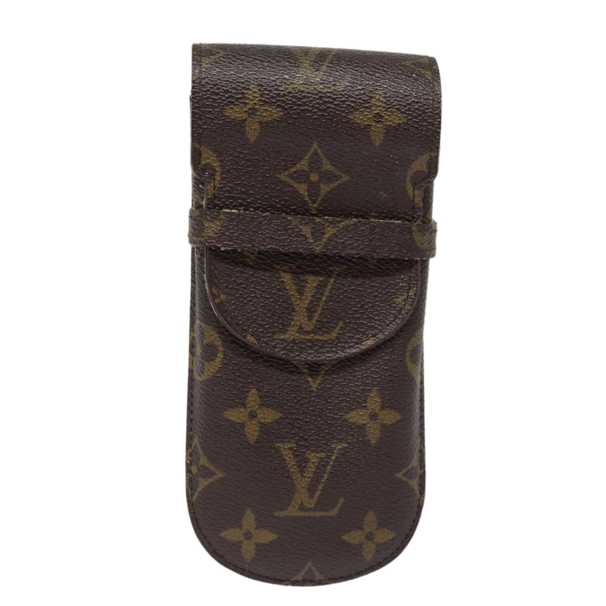 LOUIS VUITTON Monogram Etui Lunette Rabat Glasses Case M62970 LV Auth 87475