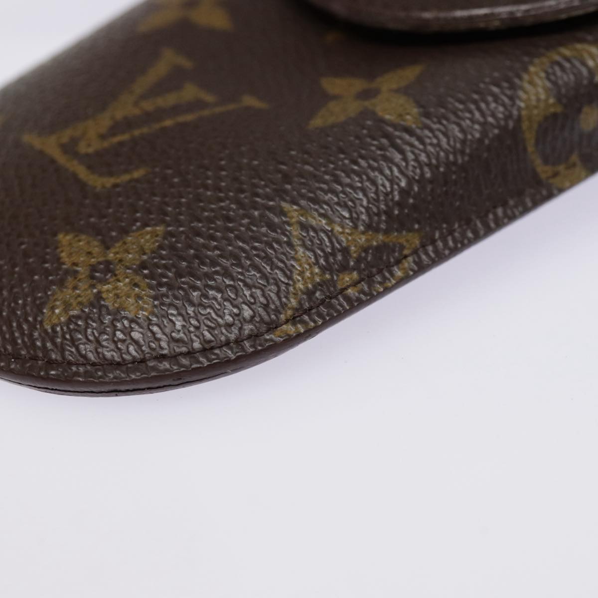 LOUIS VUITTON Monogram Etui Lunette Rabat Glasses Case M62970 LV Auth 87475