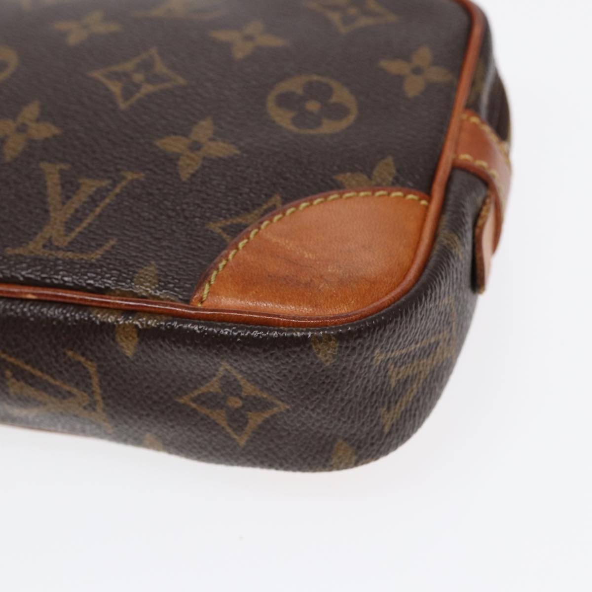 LOUIS VUITTON Monogram Marly Dragonne PM Clutch Bag M51827 LV Auth 87478