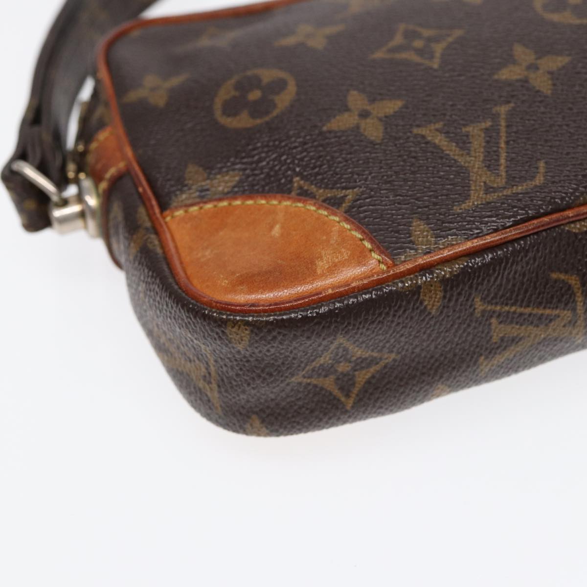 LOUIS VUITTON Monogram Marly Dragonne PM Clutch Bag M51827 LV Auth 87478