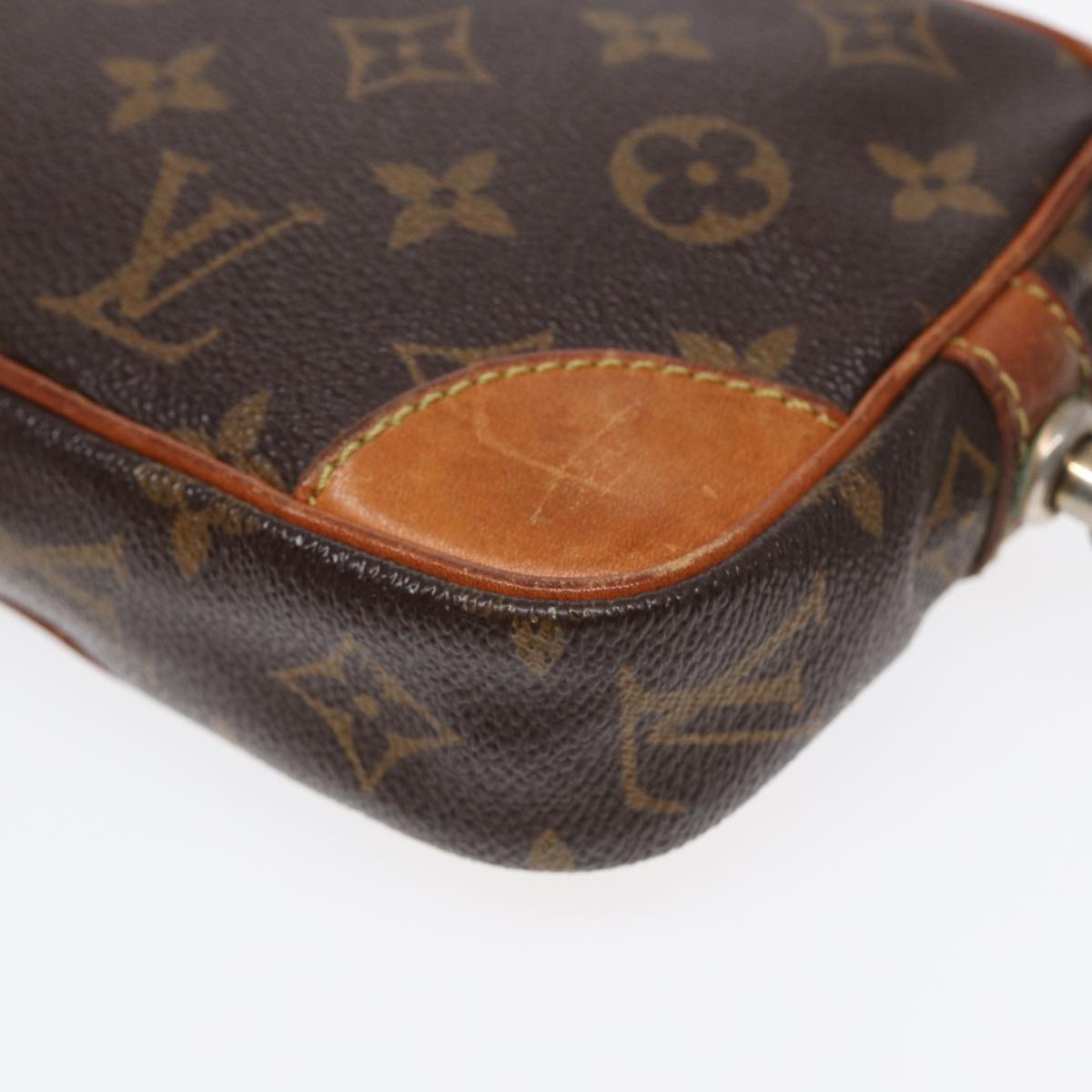 LOUIS VUITTON Monogram Marly Dragonne PM Clutch Bag M51827 LV Auth 87478