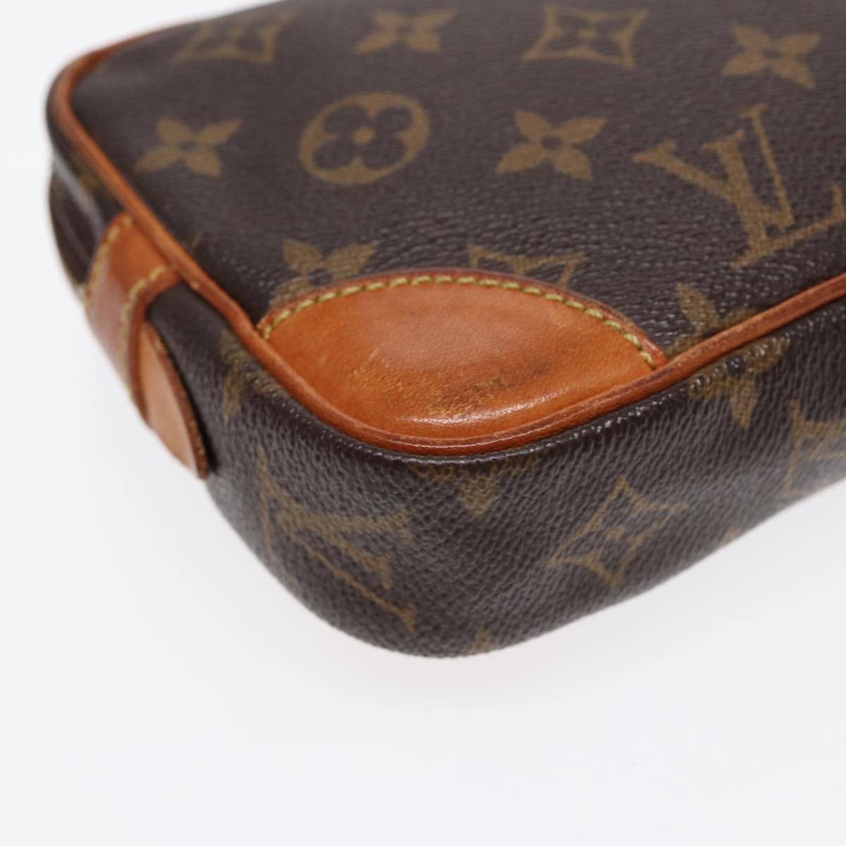 LOUIS VUITTON Monogram Marly Dragonne PM Clutch Bag M51827 LV Auth 87478